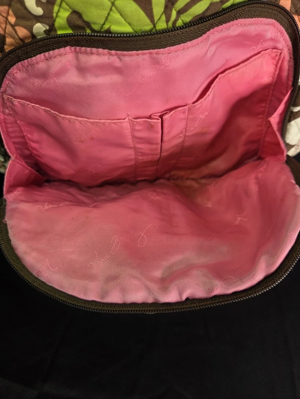 Vera Bradley Vintage Lola Print Backpack